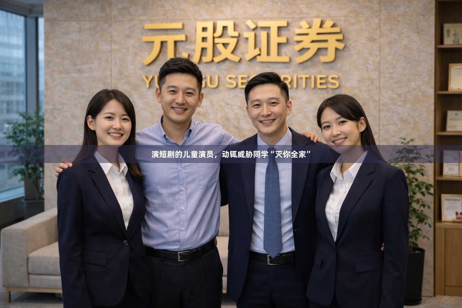 演短剧的儿童演员，动辄威胁同学“灭你全家”